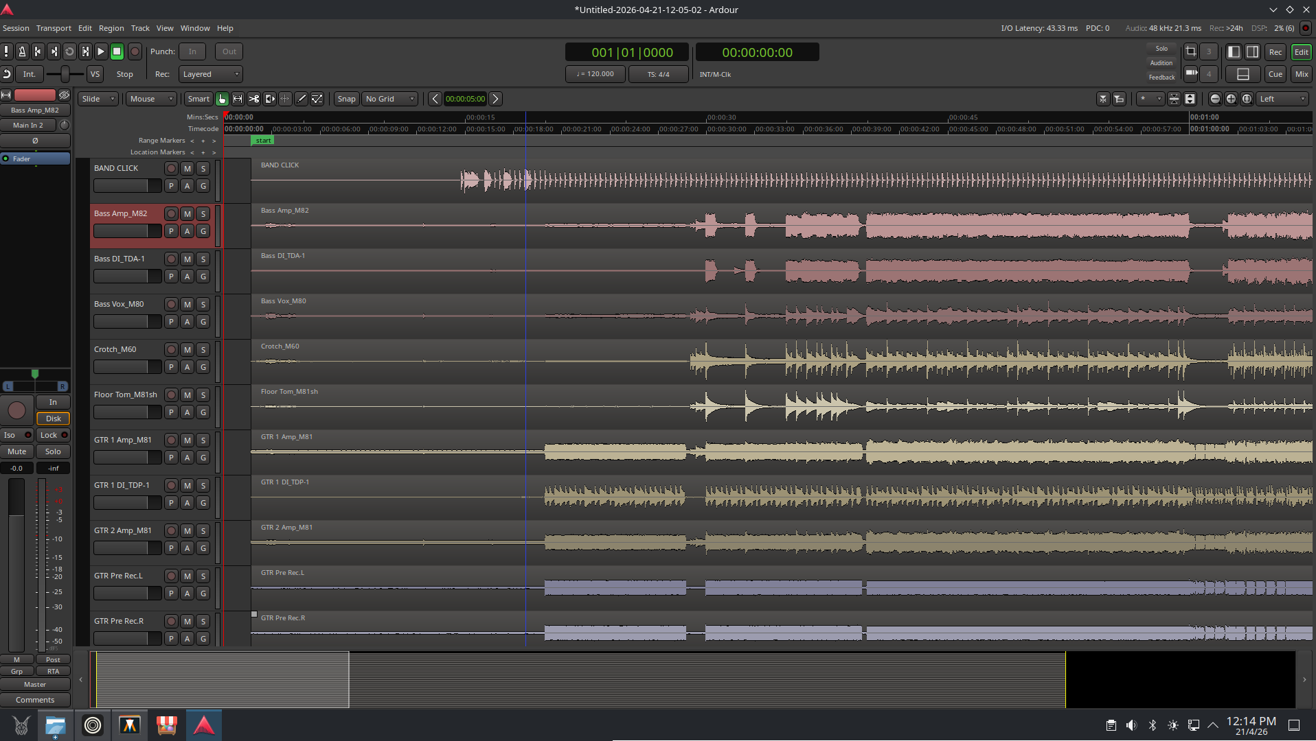 Record, arrange, and produce natively
