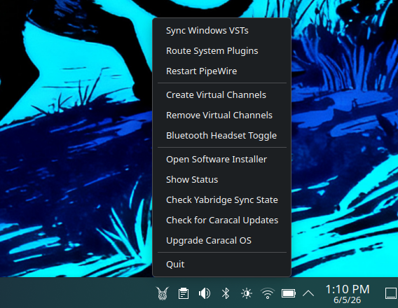Control your audio from one place
