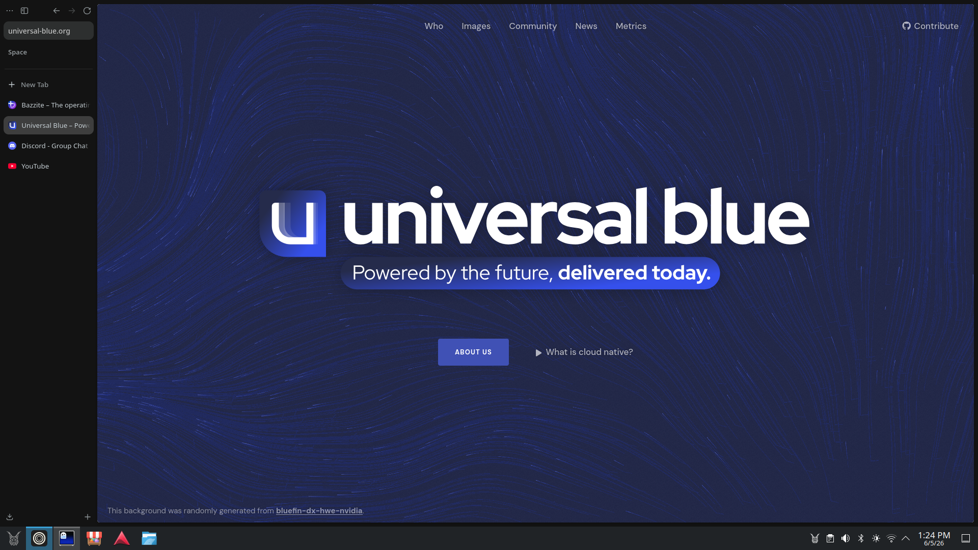 Browse with a modern desktop setup